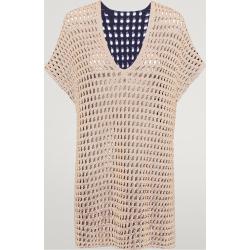 Wolford - Knit Net Tunic, Femme, afterglow/navy, Taille: M-L