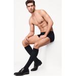 Chaussettes hautes Wolford noires en coton mélangé Taille L pour femme en promo 