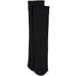 Chaussettes hautes Wolford Velvet de Luxe noires en velours Taille S look fashion pour femme 