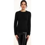 Pullovers Wolford noirs en velours à col rond Taille M look sexy pour femme en promo 