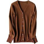 Women Baggy Cardigans Classic Button Down Long Sleeve V Neck Soft Knit Sweater Daily Outwear Coat B-87