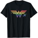 Wonder Woman Pride Rainbow Logo T-Shirt