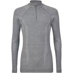 Wool Tech Zip Shirt Regular Fit Grey Heather - S
