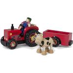 Tracteurs en bois à motif tracteurs de la ferme de 3 à 5 ans pour garçon 