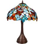 Lampes de table multicolores à motif papillons 