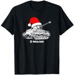 World of Tanks M4A3E8 Sherman avec bonnet de Père Noël T-Shirt