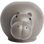 Woud Hibo Hippopotamus - Figurine M taupe LxPxH 20x12,5x11cm