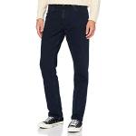 Jeans skinny Wrangler bleues foncé W32 look fashion pour homme en promo 