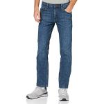 Jeans skinny Wrangler bleus W30 look fashion pour homme en promo 