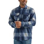 Chemises à carreaux en polyester à carreaux à manches longues Taille S look fashion pour homme 
