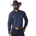 Chemises de western Wrangler en coton à manches longues Taille XS classiques pour homme 