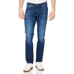 Jeans droits Wrangler Greensboro bleus W33 classiques pour homme en promo 