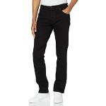 Jeans Wrangler Greensboro noirs en coton lavable en machine W38 look fashion pour homme en promo 
