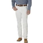 Jeans droits Wrangler blancs en coton W33 look fashion pour homme 