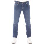 Jeans droits Wrangler Greensboro bleus à logo stretch W40 look fashion pour homme 