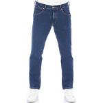 Jeans droits Wrangler Greensboro bleus à logo stretch W36 look fashion pour homme 