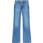 Jeans taille haute Wrangler bleus Taille XXS W32 L34 look fashion pour femme en promo 