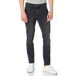 Jeans taille haute Wrangler Larston noirs W33 look fashion pour homme en promo 