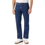 Jeans slim Wrangler bleus W32 look fashion pour homme en promo 
