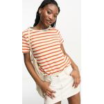 T-shirts à imprimés Wrangler multicolores à rayures à manches courtes Taille M classiques pour femme 