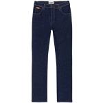 Jeans slim Wrangler Texas bleus en denim W33 look fashion pour homme en promo 