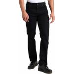 Jeans slim Wrangler noirs en coton W31 look casual pour homme en promo 