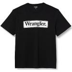 T-shirts Wrangler noirs à manches courtes à manches courtes Taille L classiques pour homme 