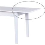 Tables de salle à manger design blanches en lot de 1 modernes 