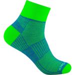 Chaussettes de sport Wrightsock turquoise Taille M look sportif pour femme 