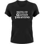 T-shirt pour fan de Quentin Tarantino, Pour femme - Couleur : noir, L