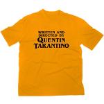 Written and Directed by Quentin Tarantino T-shirt fan, jaune, XXL