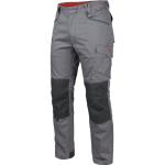 Pantalons de travail Modyf gris clair à rayures Taille XL look fashion pour homme 