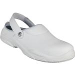 Chaussures de sécurité Modyf blanches norme SB en fil filet respirantes Pointure 40 