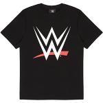T-shirts noirs à manches courtes WWE à manches courtes Taille 4 XL look fashion pour femme 