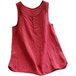 Pyjamas de grossesse rouge bordeaux en satin à manches courtes à col en V Taille XXL plus size look fashion pour femme 