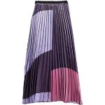 Jupes short violettes à fleurs en velours à paillettes mi-longues Taille XXL petite look fashion pour femme 