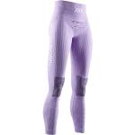 Pantalons de sport X-Bionic violet lavande Taille S look fashion pour femme 