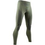 Pantalons X-Bionic verts Taille L pour homme 