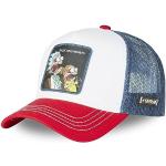 Casquettes trucker blanches Rick and Morty Tailles uniques look fashion pour homme 