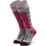 Chaussettes X-Socks roses de ski look sportif pour femme en promo 