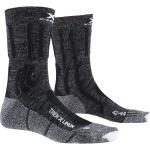 Chaussettes X-Socks grises en lin en laine look sportif pour femme 