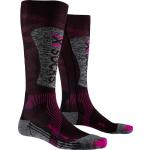 Chaussettes X-Socks noires de ski Taille S look sportif pour femme 