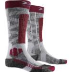 Chaussettes X-Socks grises de ski Taille S look sportif pour femme 