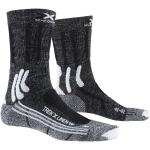 Chaussettes X-Socks grises en lin en laine Taille S look sportif pour femme 