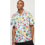 Chemises Karl Kani à motif fleurs Stranger Things Taille S rétro pour homme 