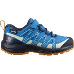 Chaussures de sport Salomon bleues étanches à lacets Pointure 35 