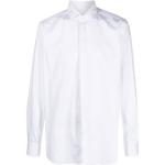 Xacus chemise en coton à manches longues - Blanc