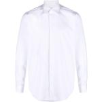 Xacus chemise en coton à col pointu - Blanc