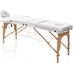 Tables de massage blanches 