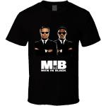 XDCERE Men in Black MIB Will Smith Retro 90's Comedy Movie T Shirt BlackMedium